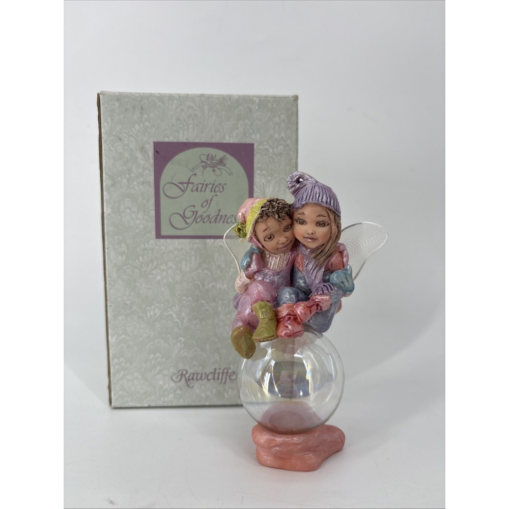 Rawcliffe Fairies Of Goodness Ornament Jessica deStefano RF121 FRIENDSHIP